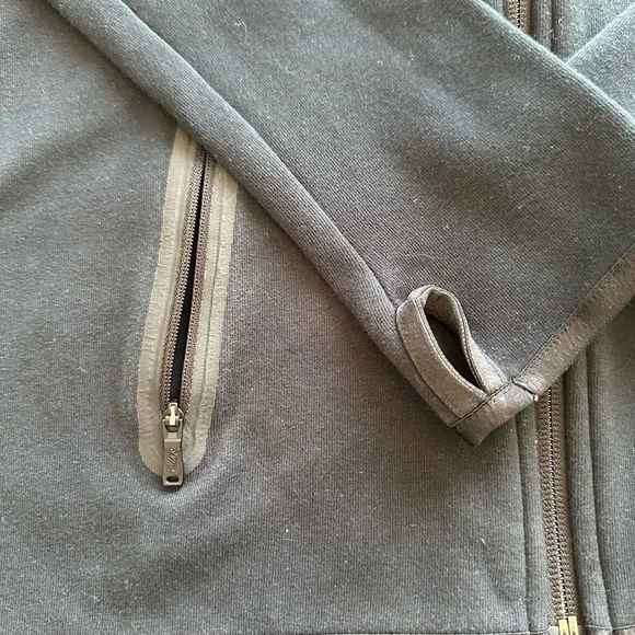 Nike Black Zip Up Hoodie Women’s S Athletic Hooded Sweatshirt - Picture 5 of 5
